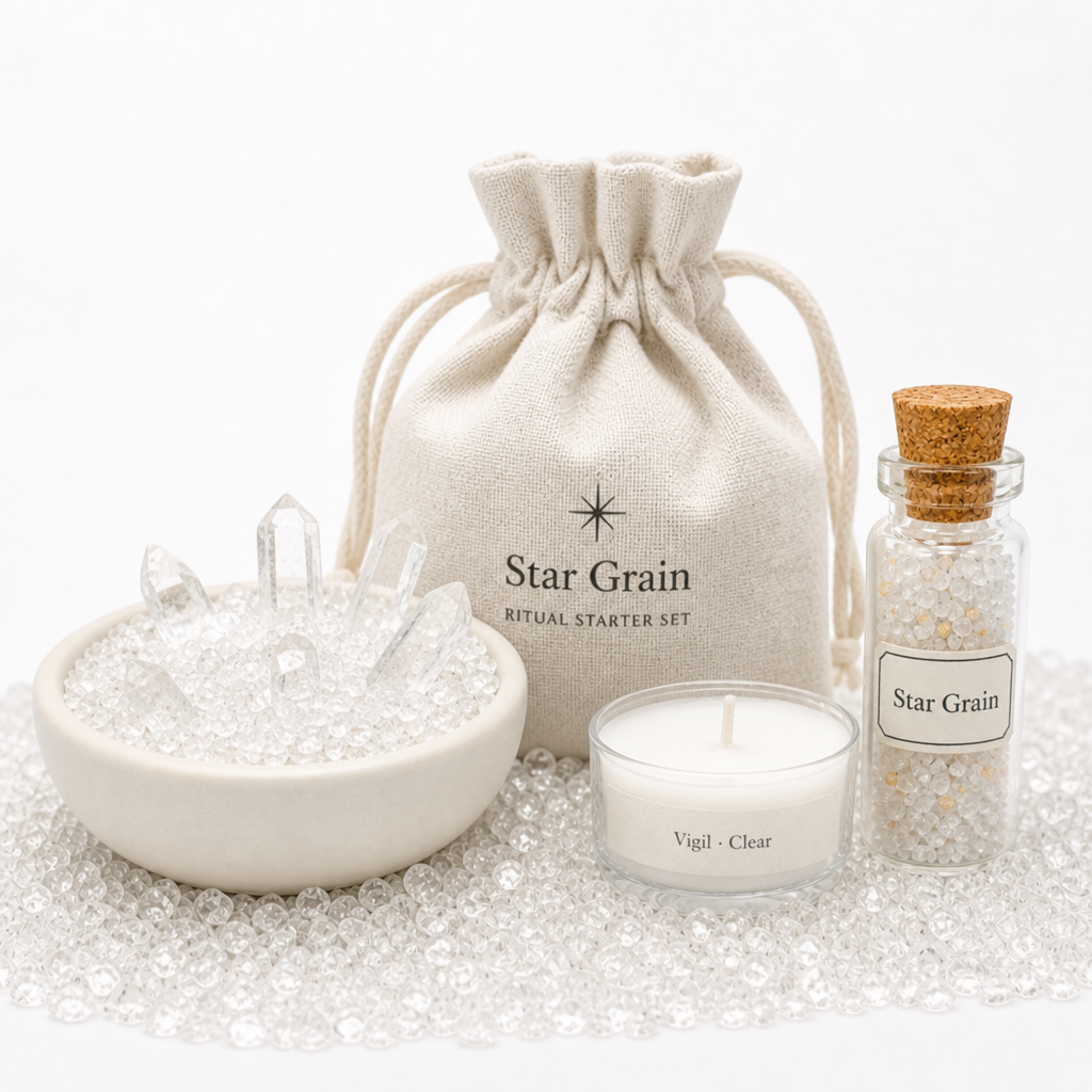Altar Starter set with bowl pouch vigil and vial